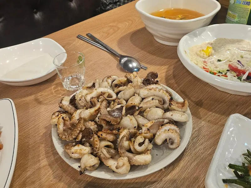 쭈꾸미 한 상 차림