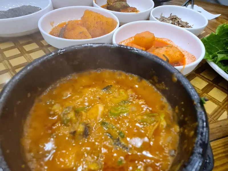 우렁쌈장 근접샷