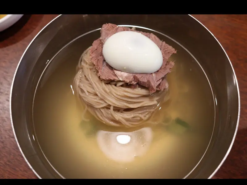 평양냉면 비주얼