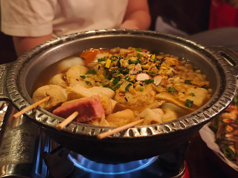 김치 오뎅탕의 클로즈업 샷