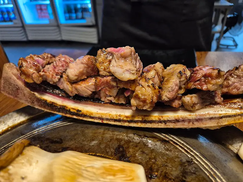 우대갈비 한상차림