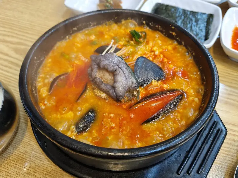 전복해물순두부