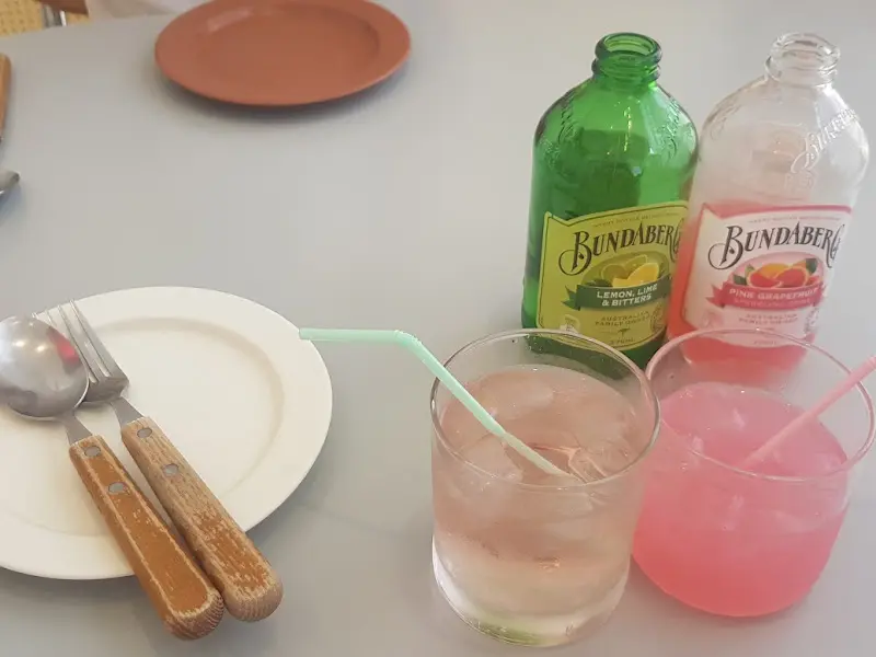 분다버그 음료 사진