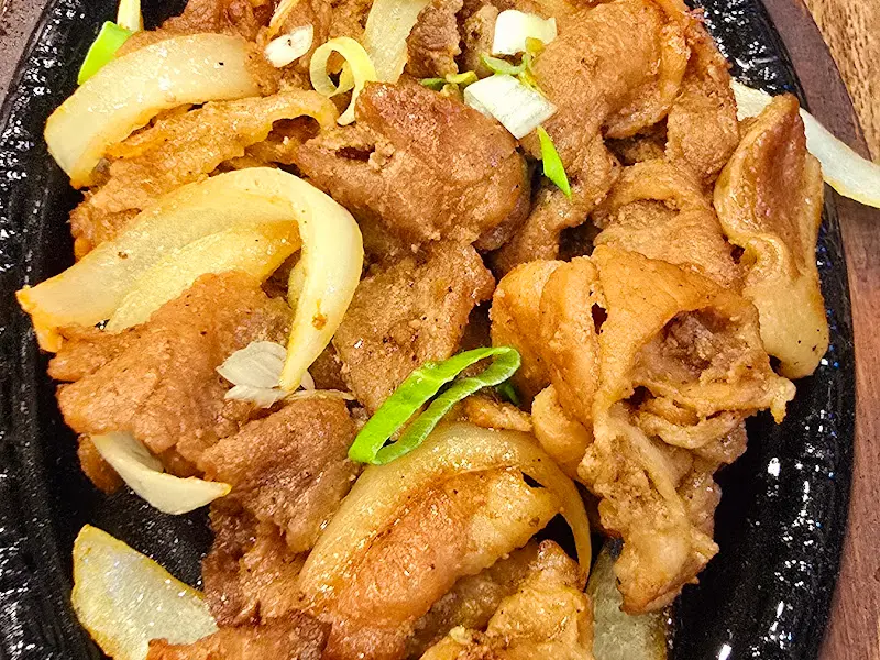 윤기가 흐르는 석쇠불고기