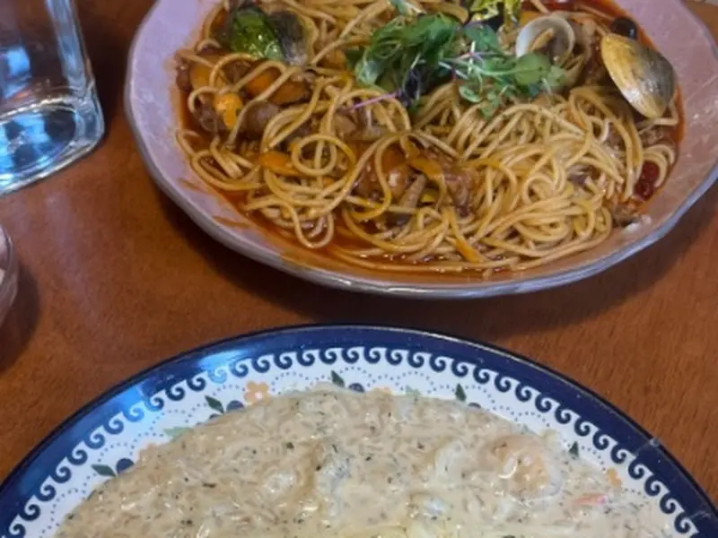 다양한 파스타 메뉴