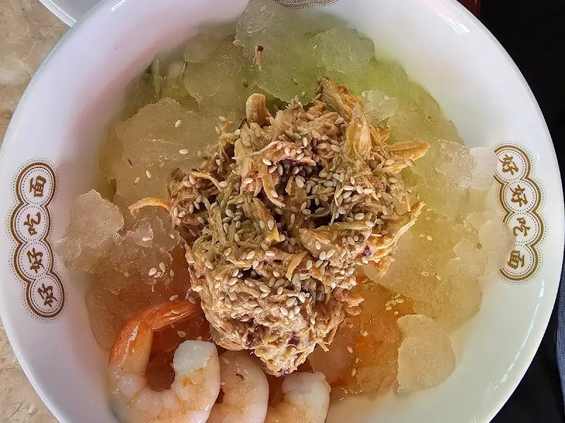 오이무침의 모습