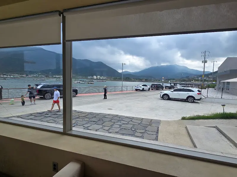 카페에서 바라본 바깥 풍경