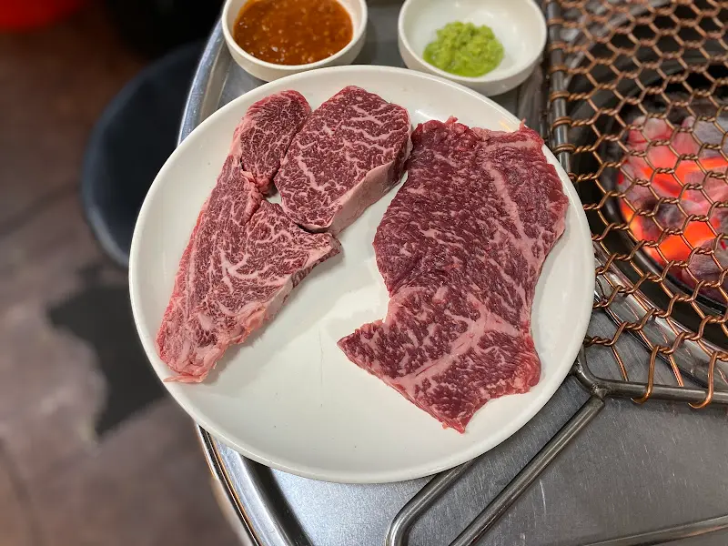 소고기 한 상 차림