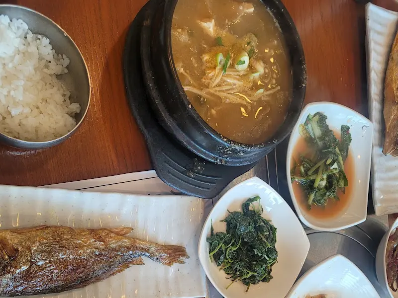 청국장 정식 한 상 차림