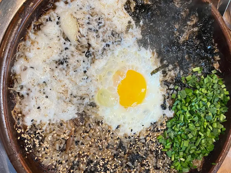 볶음밥 클로즈업 샷