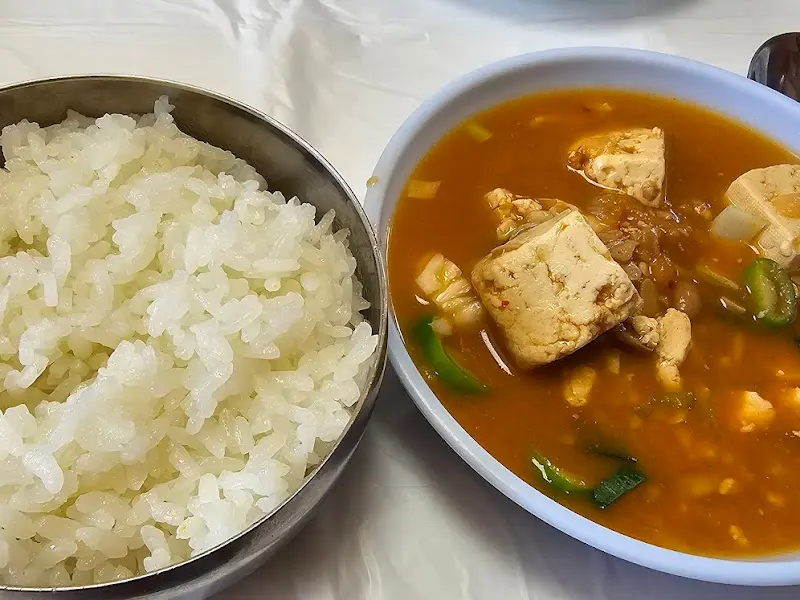 대지회관 된장찌개