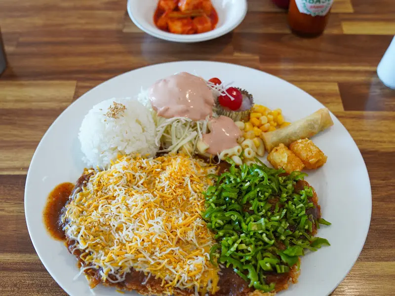 반반 돈가스 전체샷