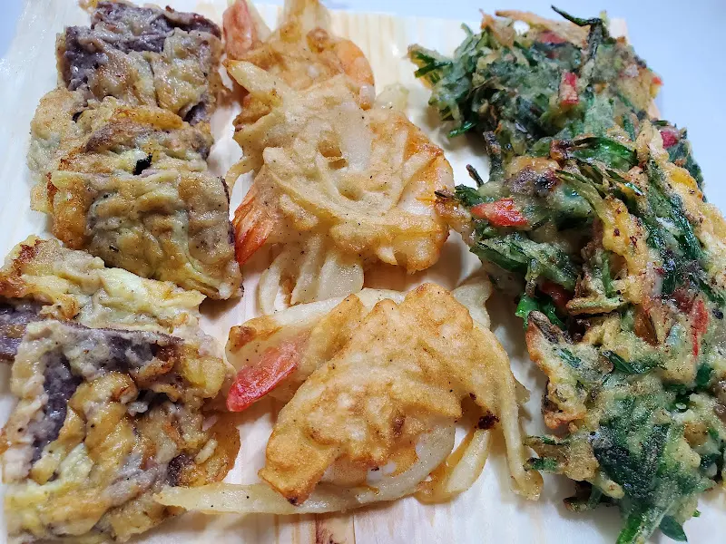 다양한 종류의 튀김