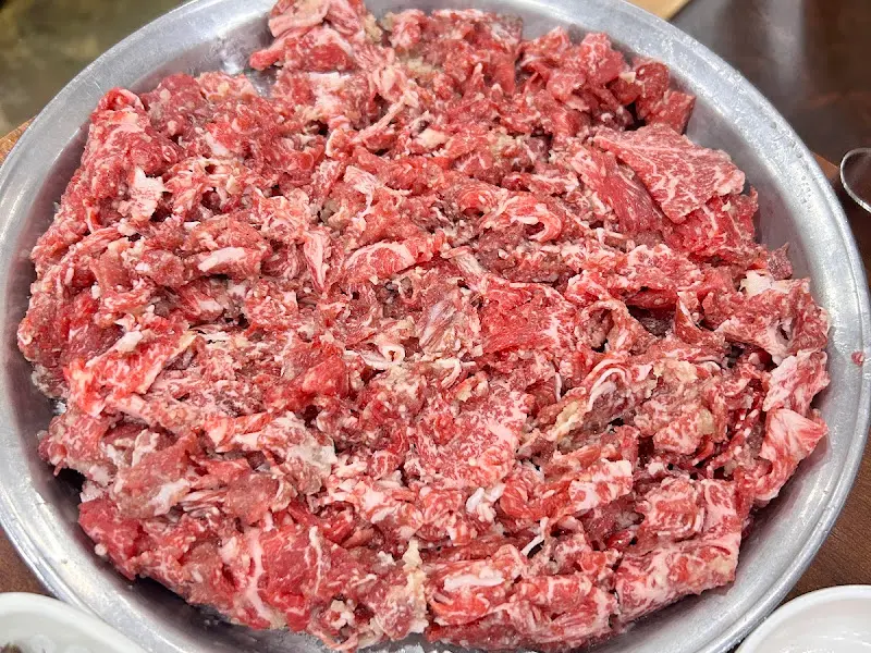 언양불고기 한 상 차림