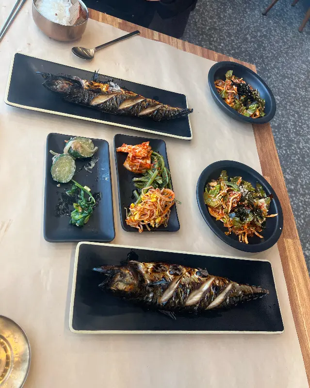 정갈하게 차려진 한 상 차림