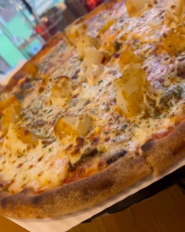 포테이토 피자의 아름다운 자태