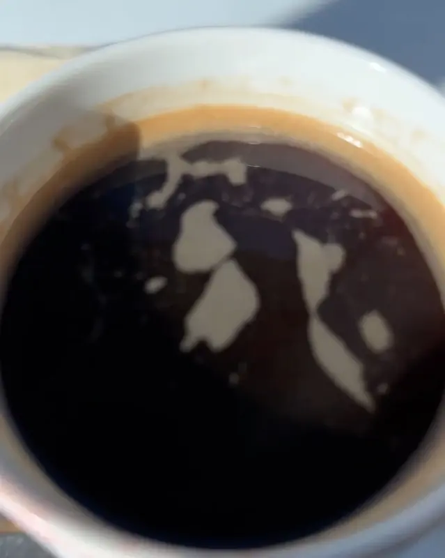 아이스 아메리카노 클로즈업