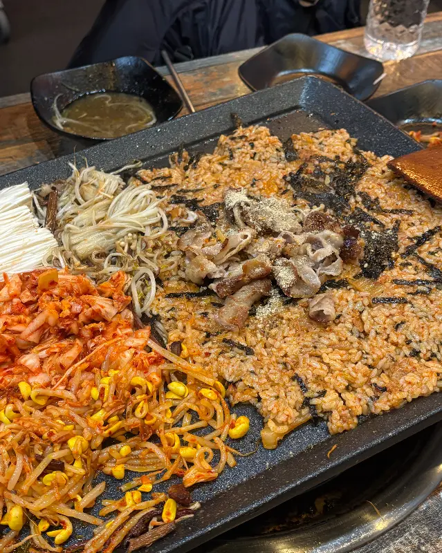 볶음밥 비주얼 미쳤다!