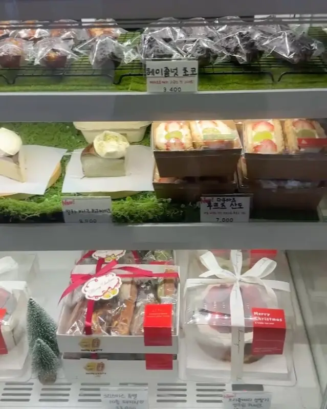 디저트 쇼케이스