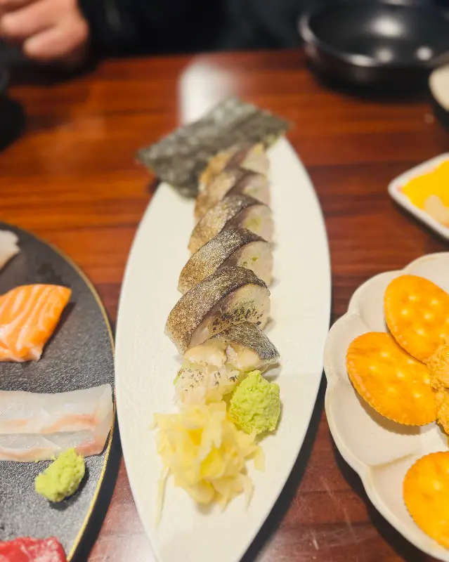 고등어 봉초밥 비주얼 쇼크