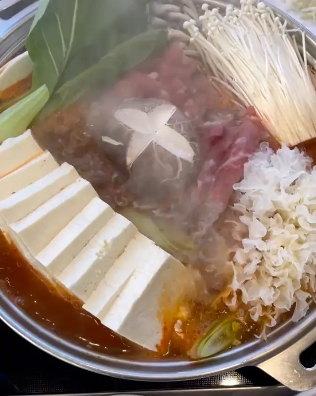 두부진 두부전골 비주얼