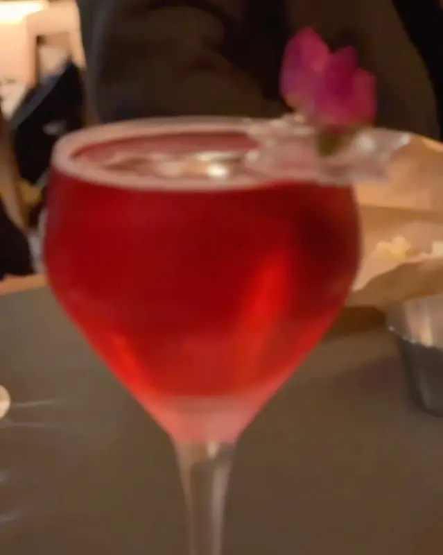 아름다운 색감의 칵테일