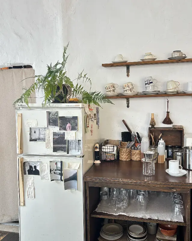 미인희 카페 내부 인테리어 소품