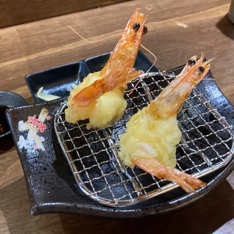 겉바속촉 새우튀김