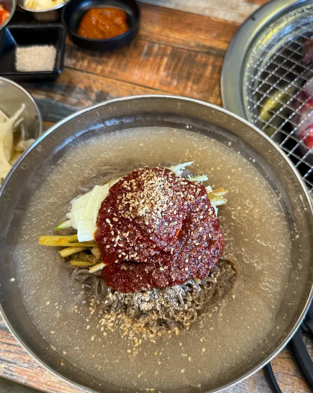 매콤달콤한 물냉면 양념장