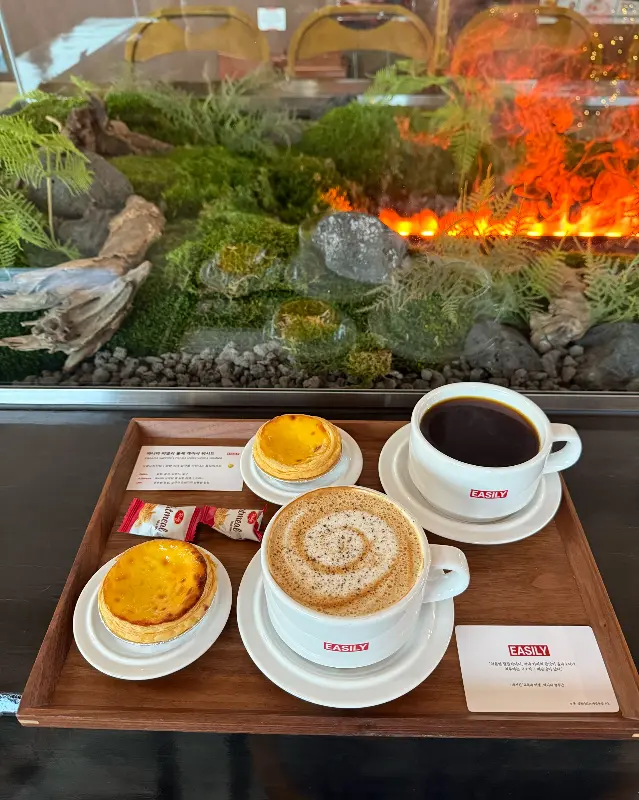 후추커피와 디저트