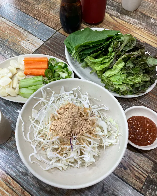 다채로운 밑반찬