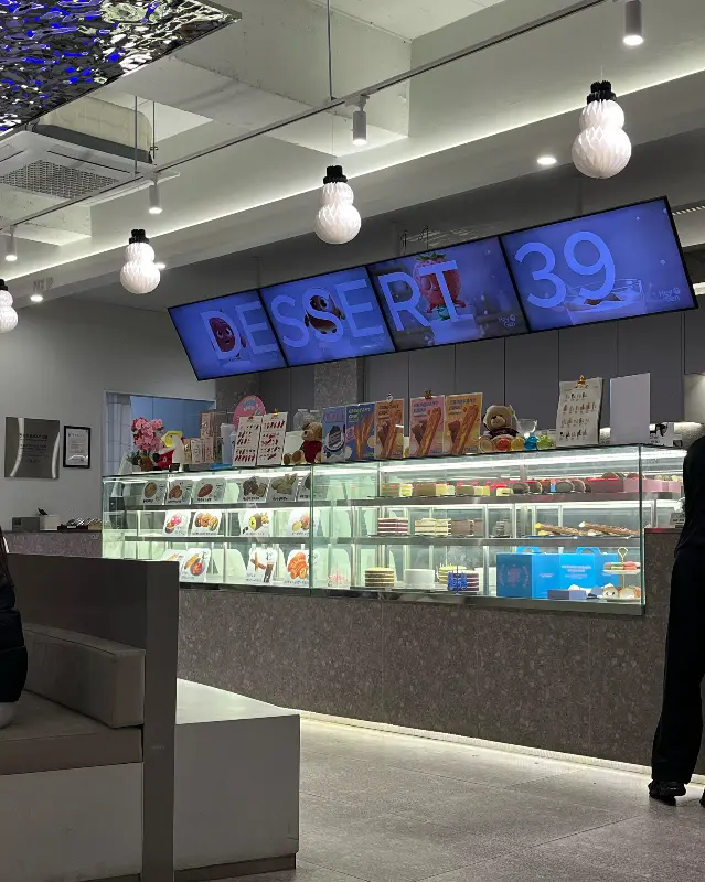 디저트39 매장 내부
