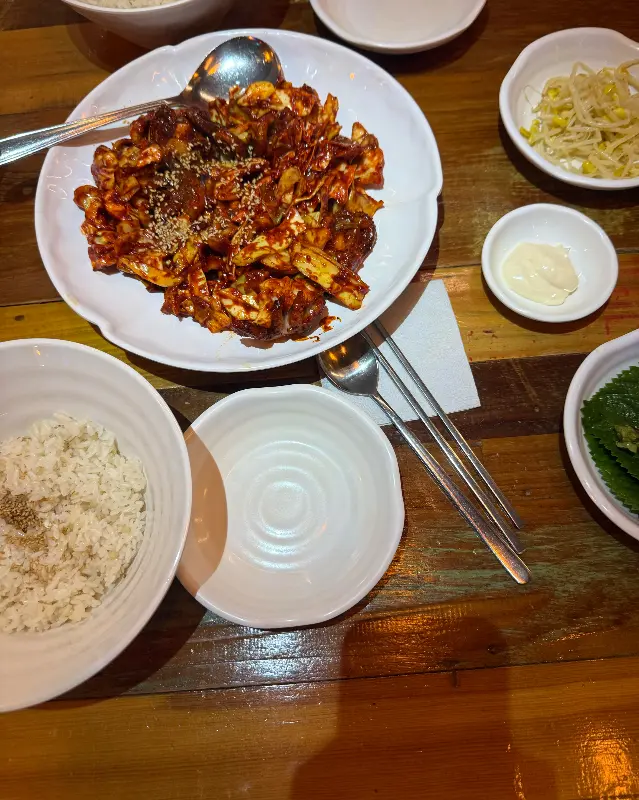 푸짐한 한 상 차림