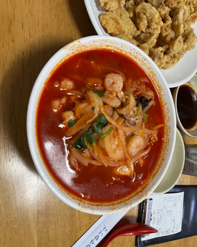 복성반점 짬뽕과 탕수육