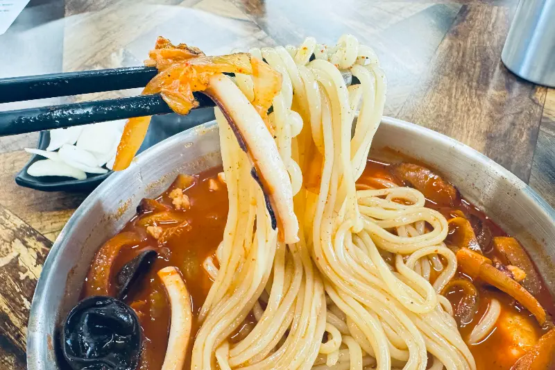 탱글탱글한 면발