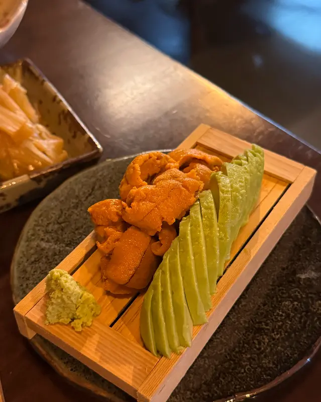 신선함이 느껴지는 우니