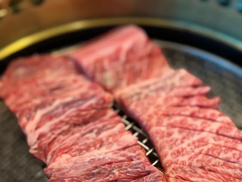 불판 위의 갈비