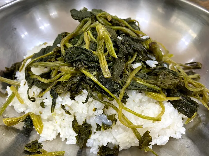 곤드레밥 비빔밥