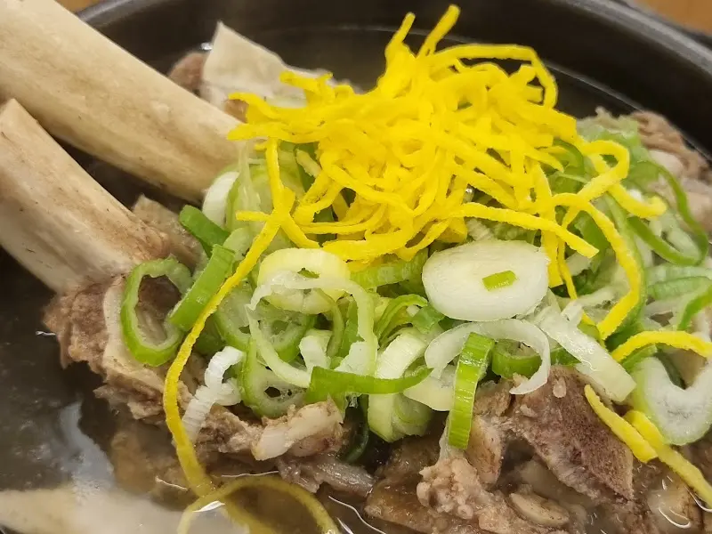 왕갈비탕 비주얼