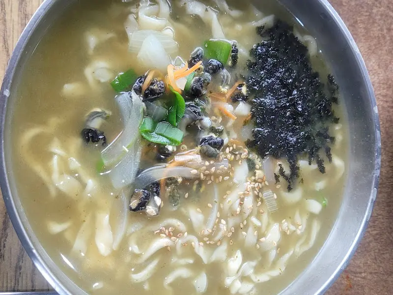 성게비빔밥 클로즈업