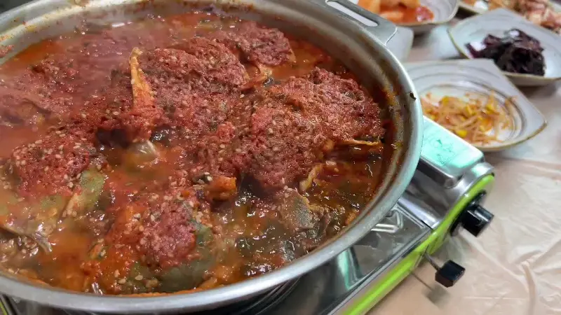 오가네 메기찜
