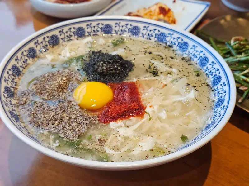 그집칼국수의 아름다운 자태