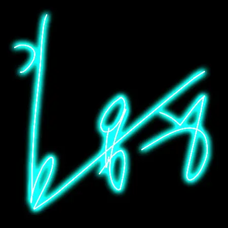 수남식당 네온사인