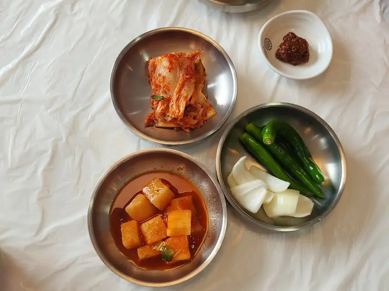 개성상황삼계탕 밑반찬