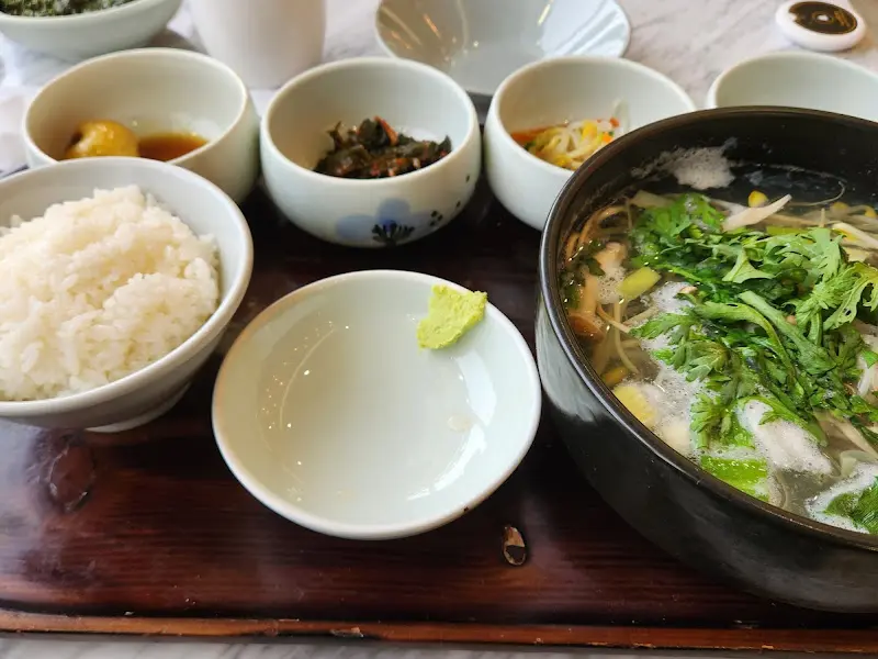 꼬막 비빔밥 반상