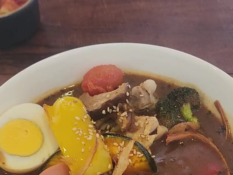 북해도식 스프카레 비주얼