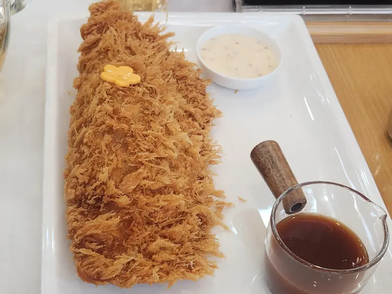 오구영 돈까스 단면