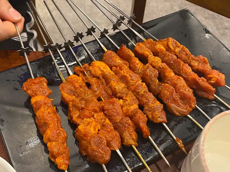 통사부양꼬치 양꼬치