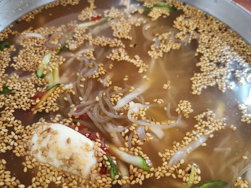 물냉면 전체 사진