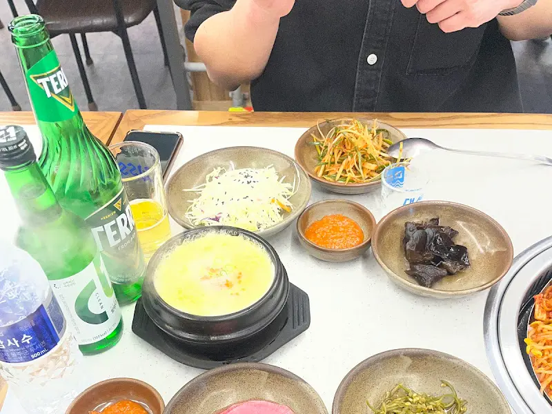 안동꿀돼지 밑반찬